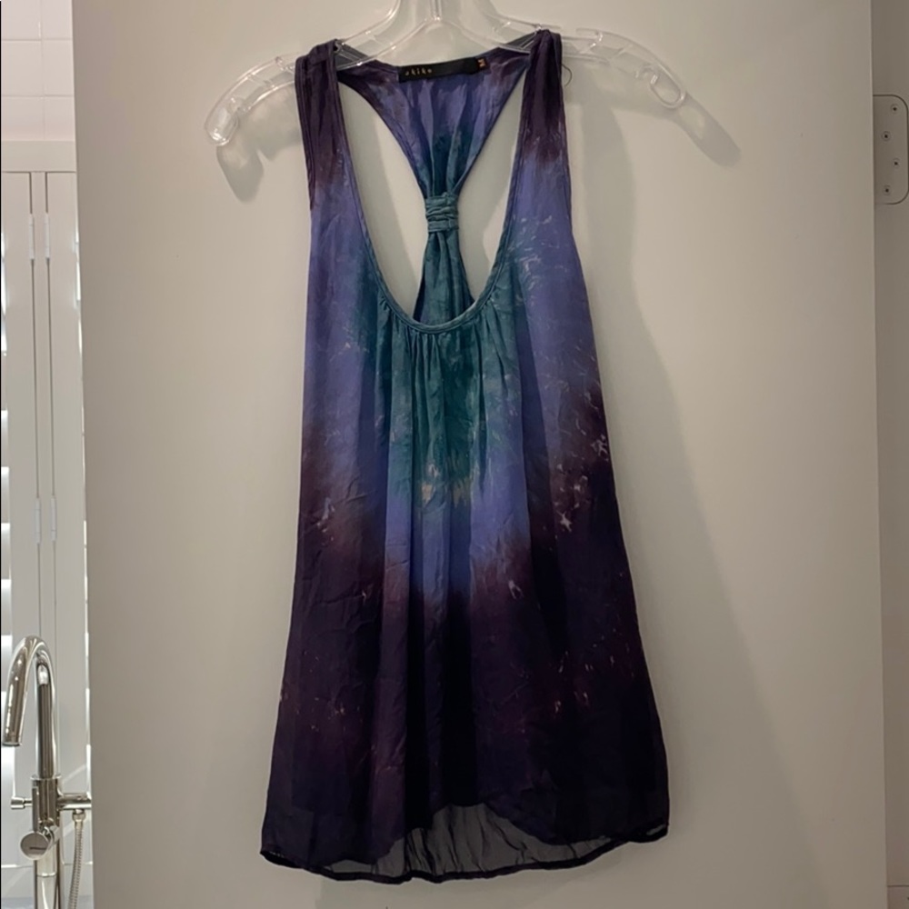 Akiko | Tie Dye Racerback Tank